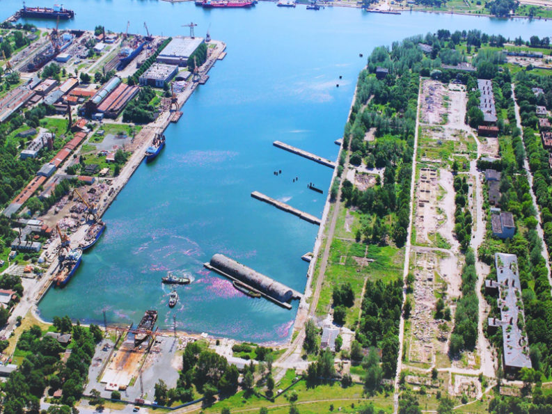 18,7 ha territory in the port of Liepaja, Latvia
