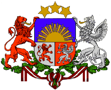  Emblem of the Republic of Latvia 